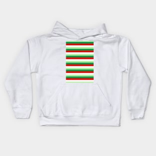 watermelon stripe Kids Hoodie